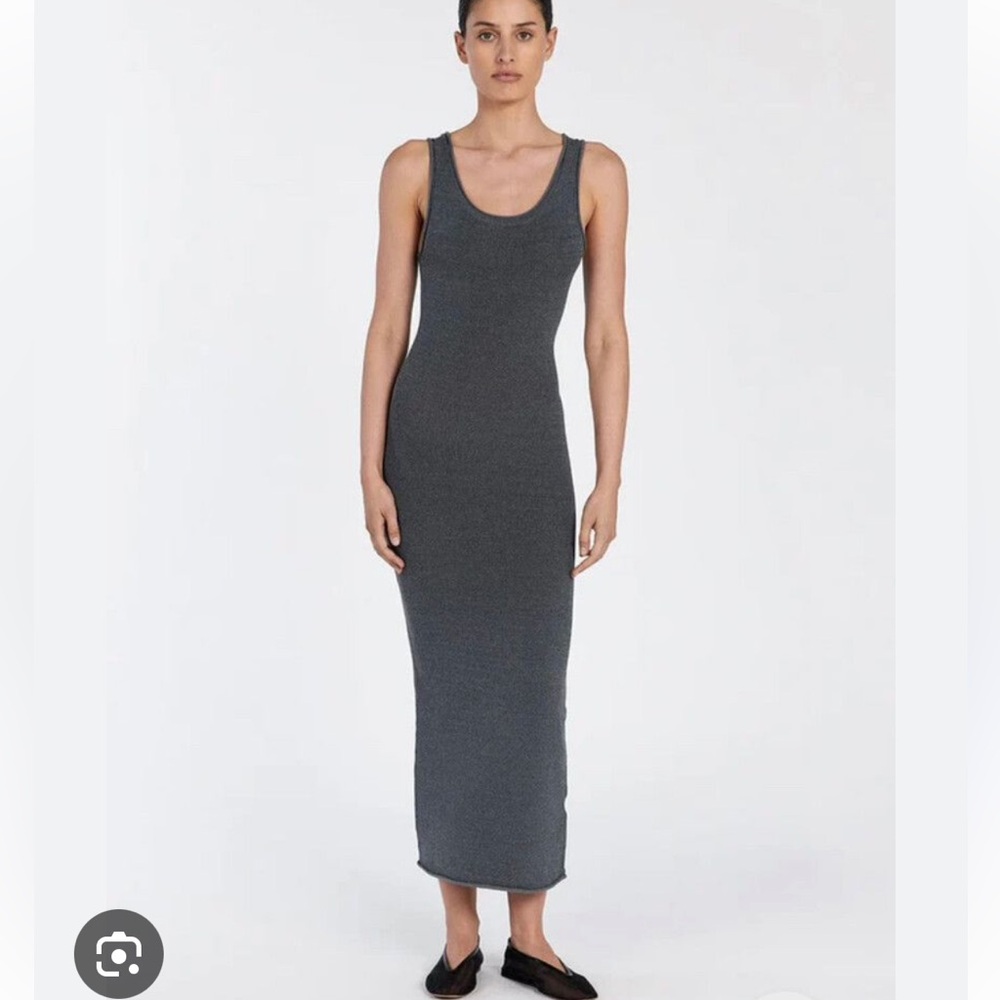 DISSH Knit Gray Maxi Dress